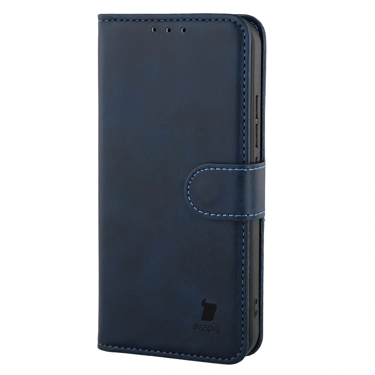 Handyhülle mit Klappe für Xiaomi 17, Bizon Case Pocket, Dunkelblau