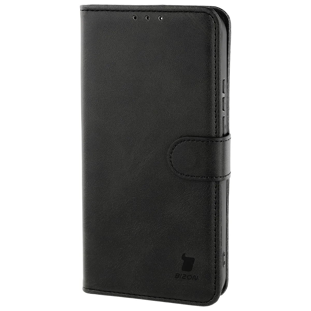 Handyhülle mit Klappe für Xiaomi 17 Ultra, Bizon Case Pocket, Schwarz