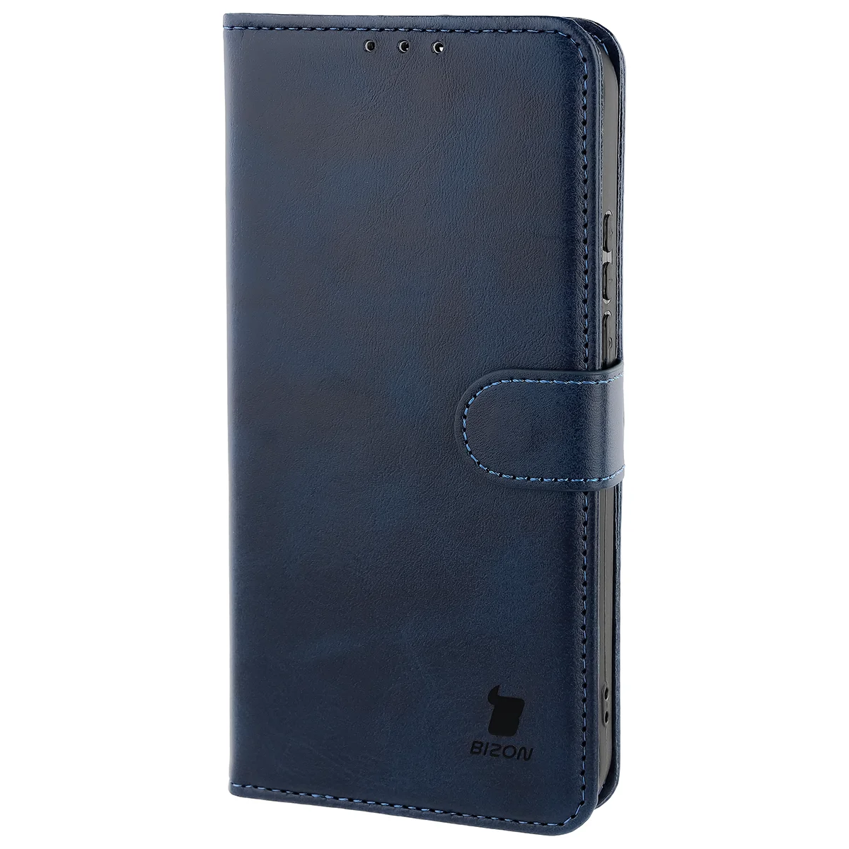 Handyhülle mit Klappe für Xiaomi 17 Ultra, Bizon Case Pocket, Dunkelblau
