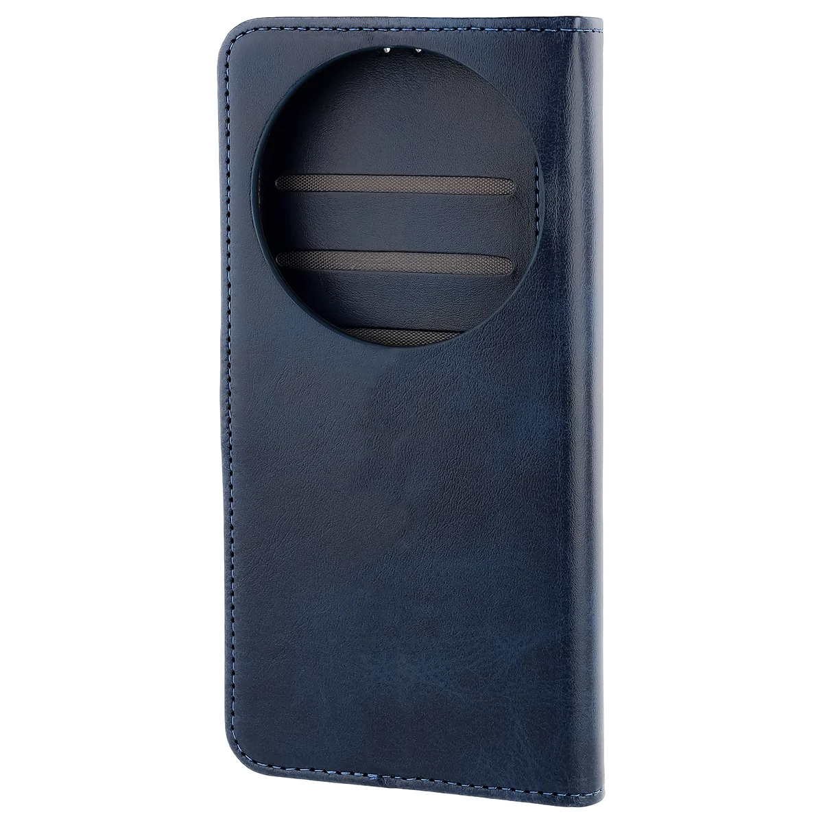 Handyhülle mit Klappe für Xiaomi 17 Ultra, Bizon Case Pocket, Dunkelblau