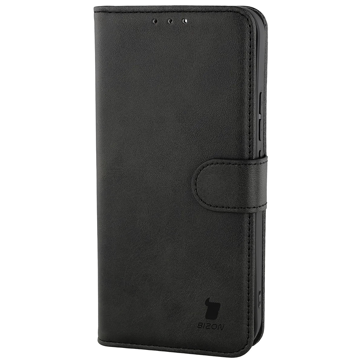 Handyhülle mit Klappe für Xiaomi 17T, Bizon Case Pocket, Schwarz