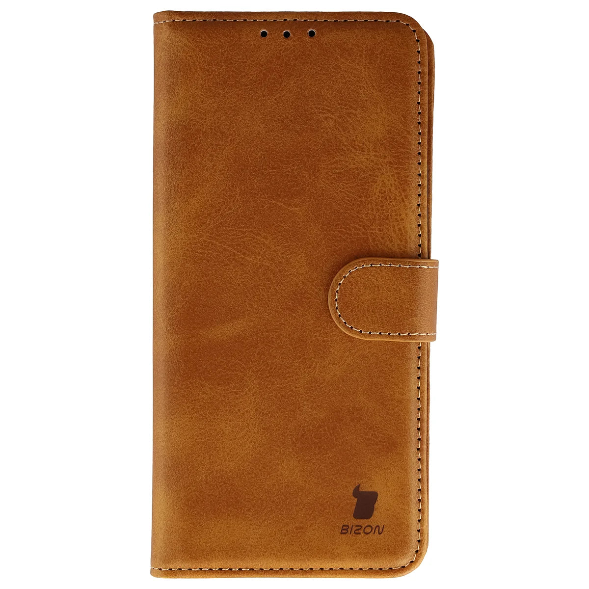 Handyhülle mit Klappe für Xiaomi 17T Pro, Bizon Case Pocket, Braun