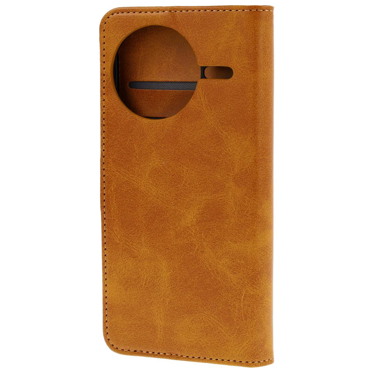 Handyhülle mit Klappe für Xiaomi POCO F7 Pro / F7 Ultra, Bizon Case Pocket, Braun