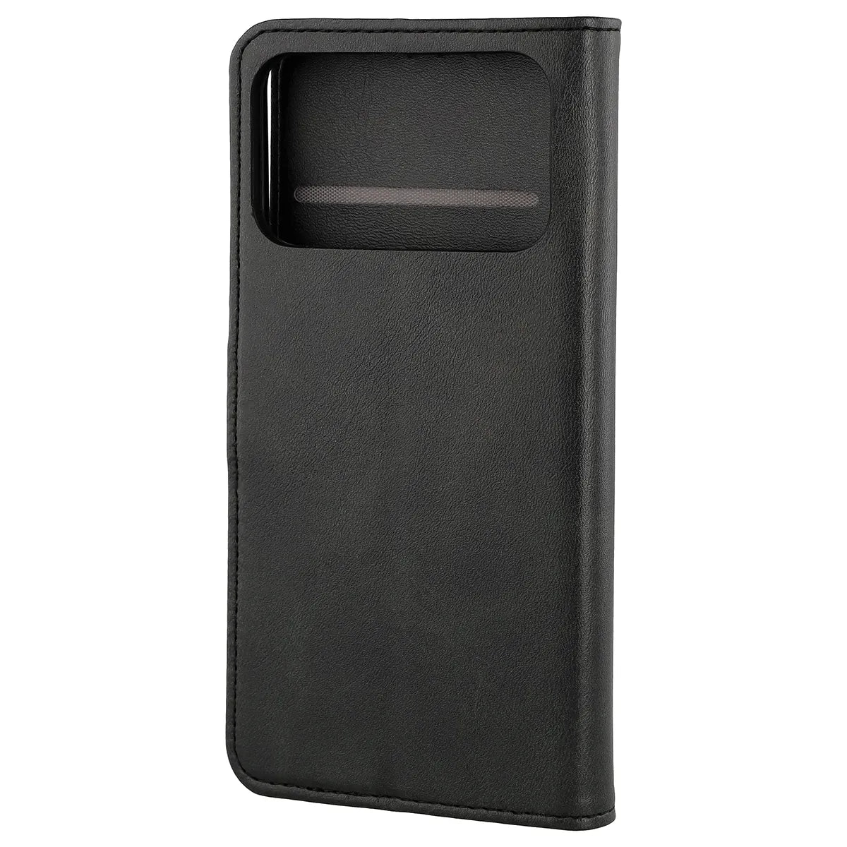Handyhülle mit Klappe für Xiaomi POCO F8 Pro, Bizon Case Pocket, Schwarz