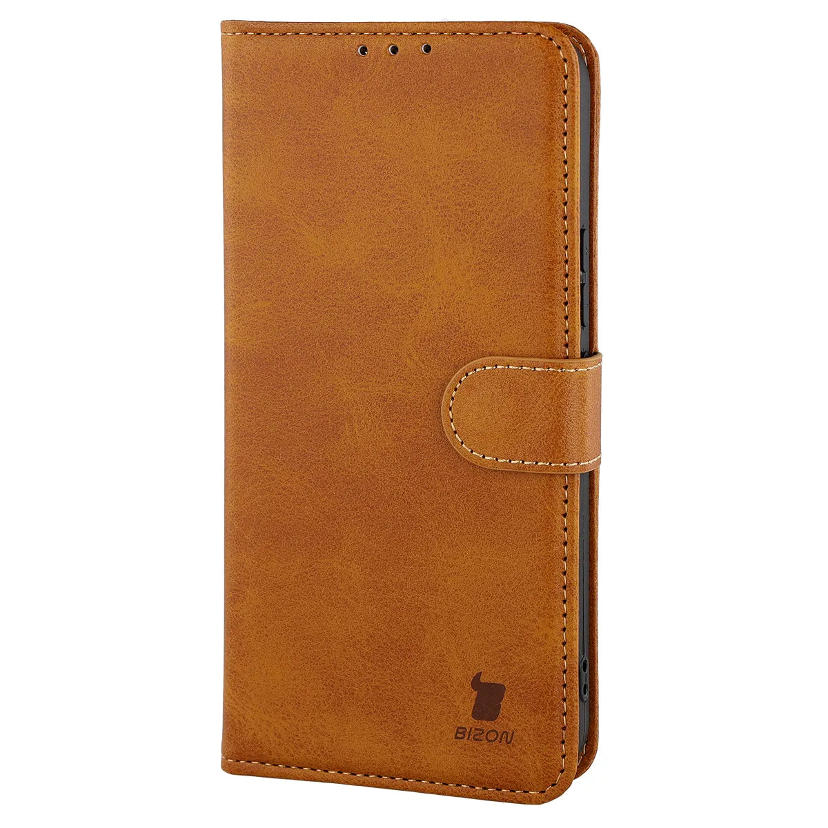 Handyhülle mit Klappe für Xiaomi POCO F8 Ultra, Bizon Case Pocket, Braun