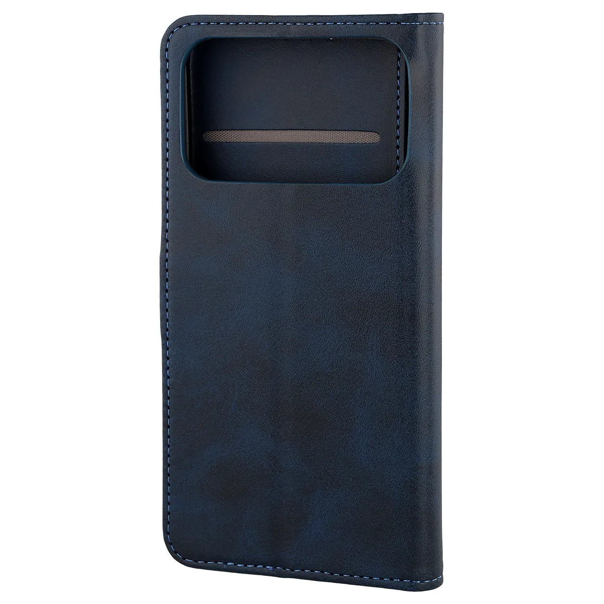 Handyhülle mit Klappe für Xiaomi POCO F8 Ultra, Bizon Case Pocket, Dunkelblau