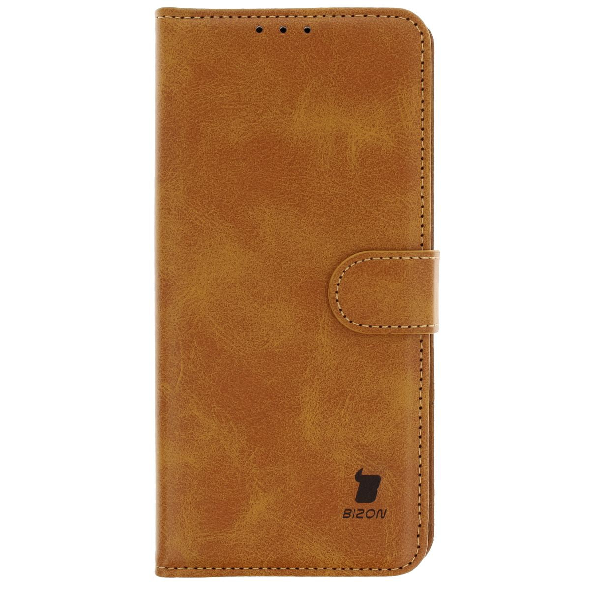 Handyhülle mit Klappe für Xiaomi Poco X7 Pro, Bizon Case Pocket, Braun
