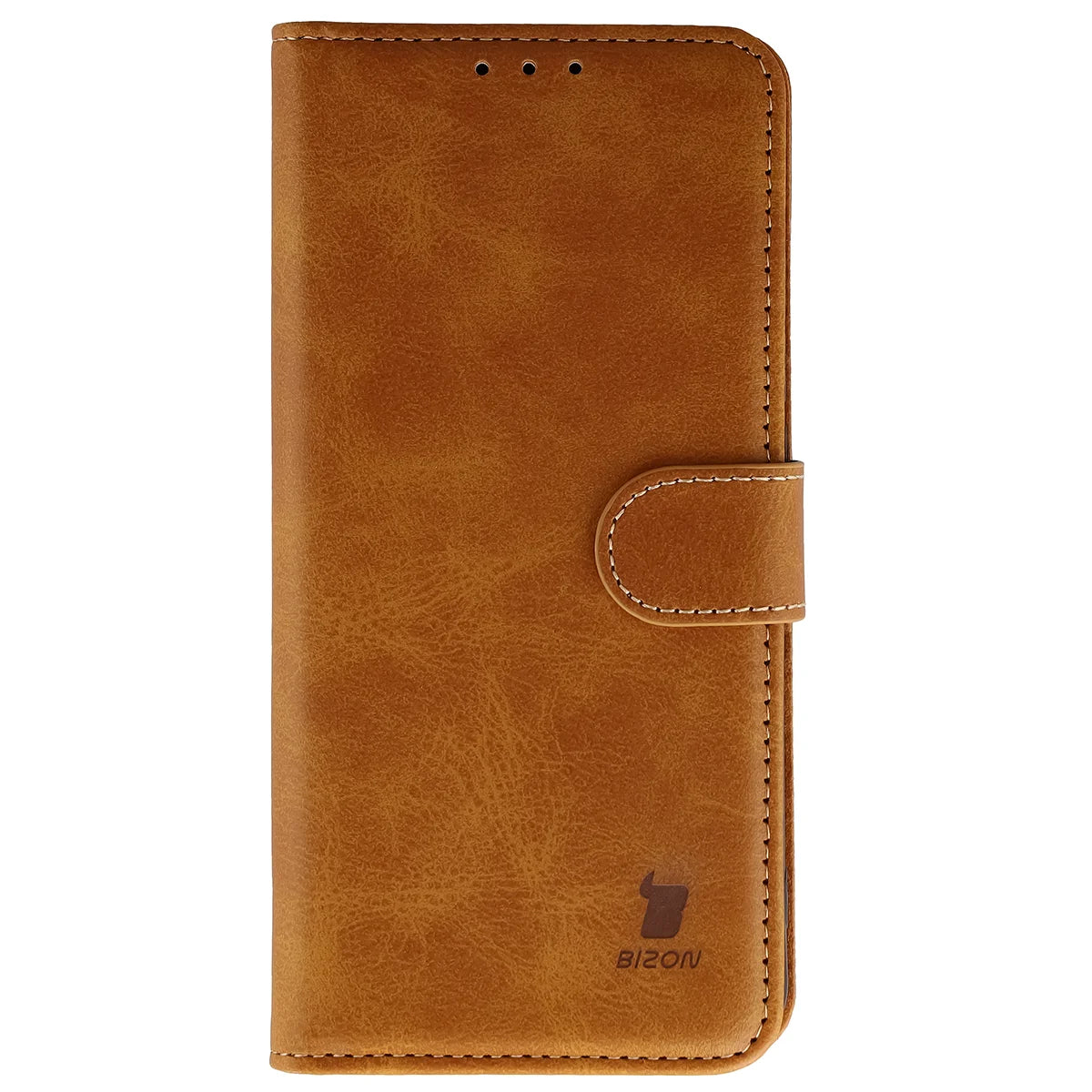 Handyhülle mit Klappe für Xiaomi POCO X8 Pro, Bizon Case Pocket, Braun