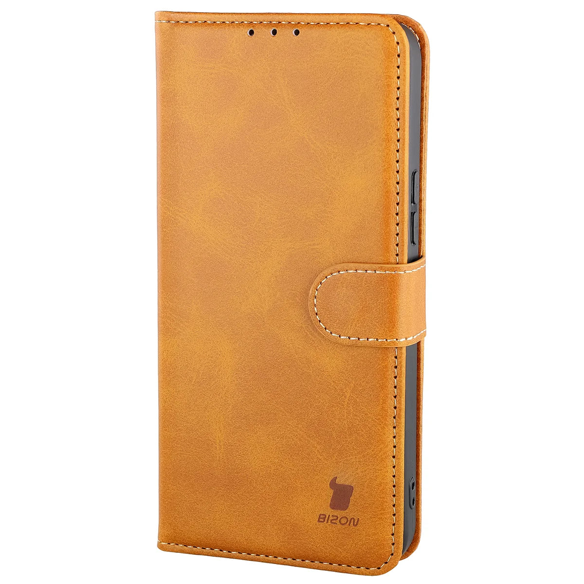 Handyhülle mit Klappe für Xiaomi POCO X8 Pro Max, Bizon Case Pocket, Braun
