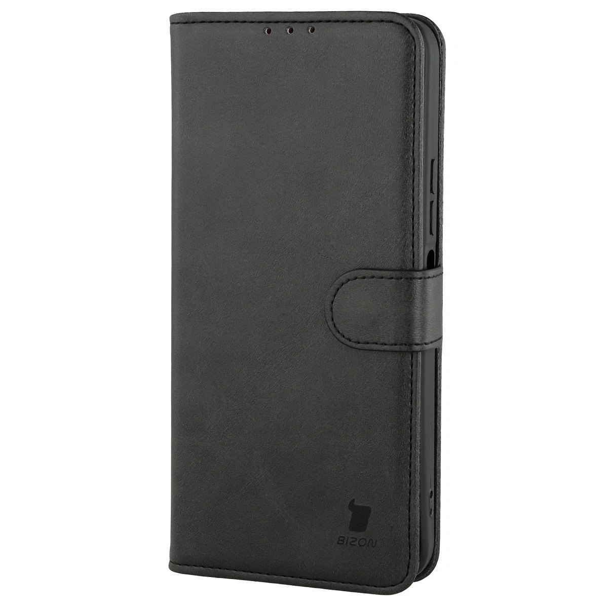 Handyhülle mit Klappe für Xiaomi Redmi 15 4G/5G, Bizon Case Pocket, Schwarz
