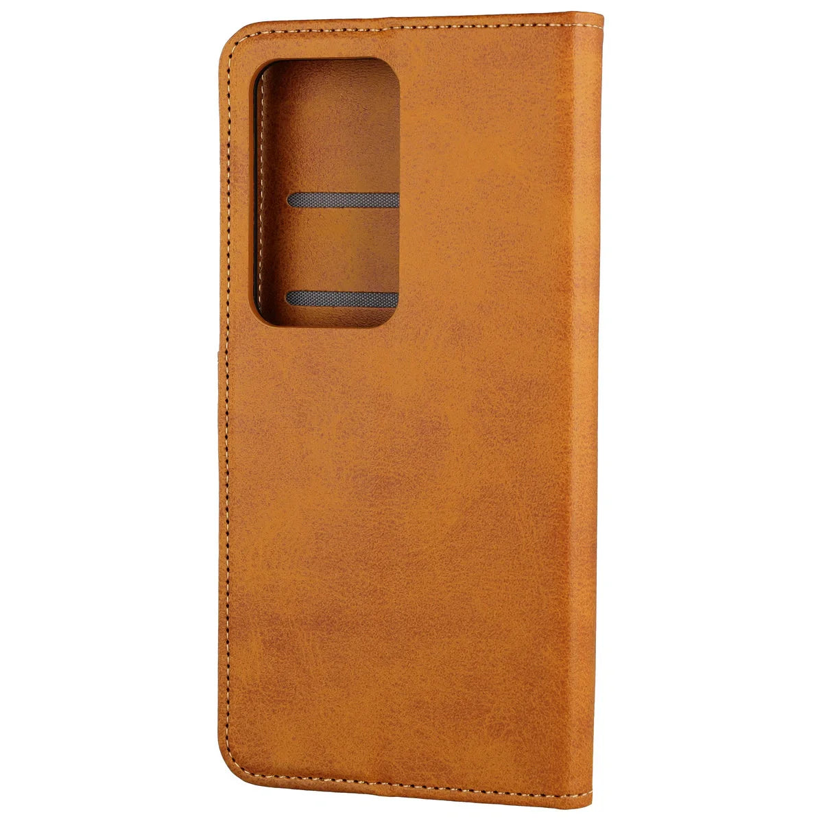 Handyhülle mit Klappe für Xiaomi Redmi 15 4G / 5G, Bizon Case Pocket, Braun