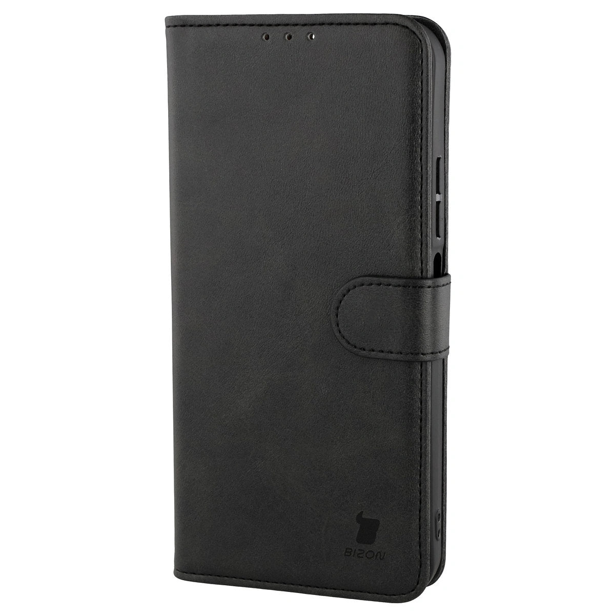 Handyhülle mit Klappe für Xiaomi Redmi 15C 4G/5G / Poco C85, Bizon Case Pocket, Schwarz