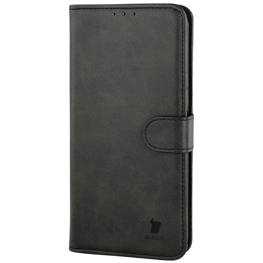 Handyhülle mit Klappe für Xiaomi Redmi 17 4G/5G, Bizon Case Pocket, Schwarz (3/6)