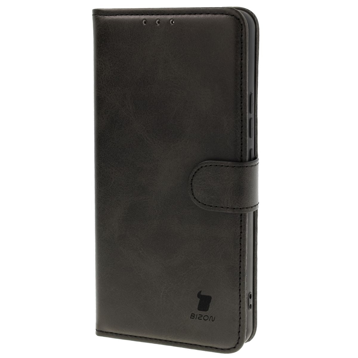 Handyhülle mit Klappe für Xiaomi Redmi Note 14 5G / Poco M7 Pro 5G, Bizon Case Pocket, Schwarz