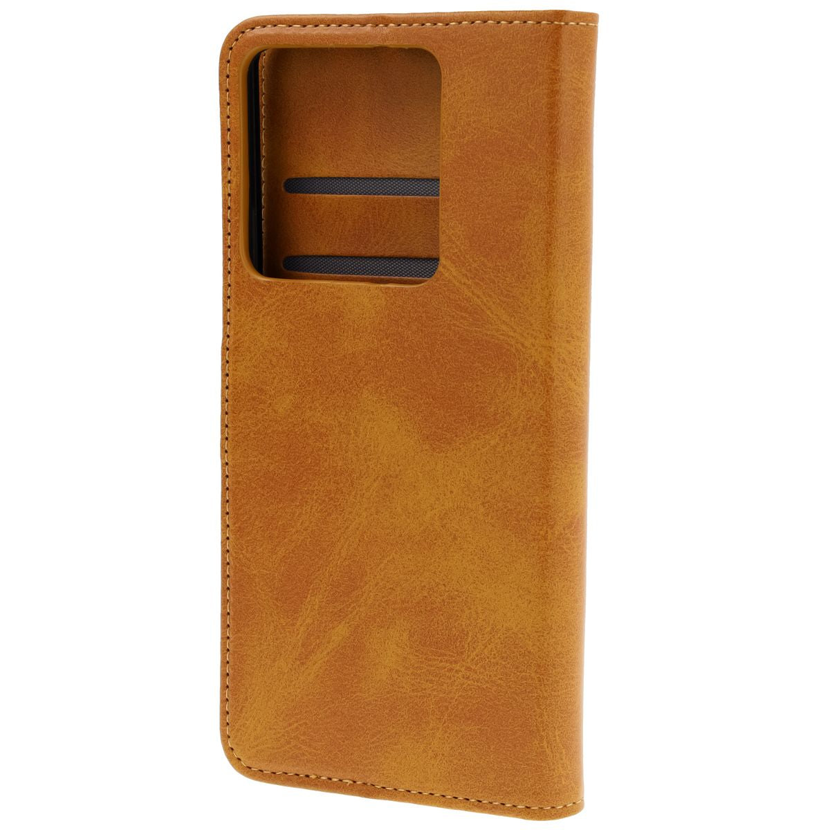 Handyhülle mit Klappe für Xiaomi Redmi Note 14 5G / Poco M7 Pro 5G, Bizon Case Pocket, Braun