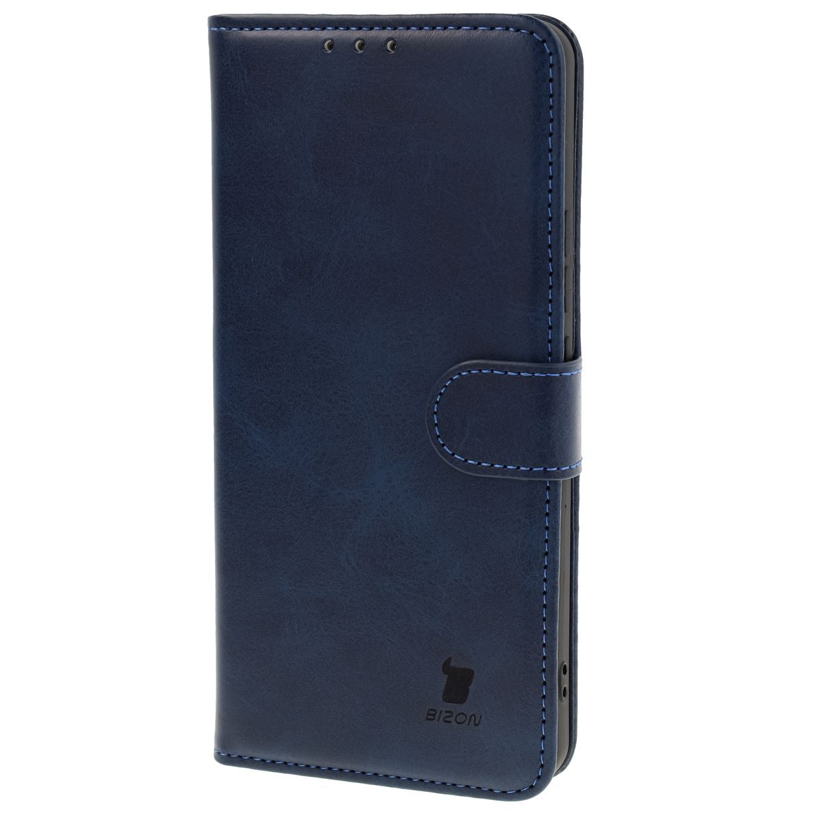 Handyhülle mit Klappe für Xiaomi Redmi Note 14 5G / Poco M7 Pro 5G, Bizon Case Pocket, Dunkelblau