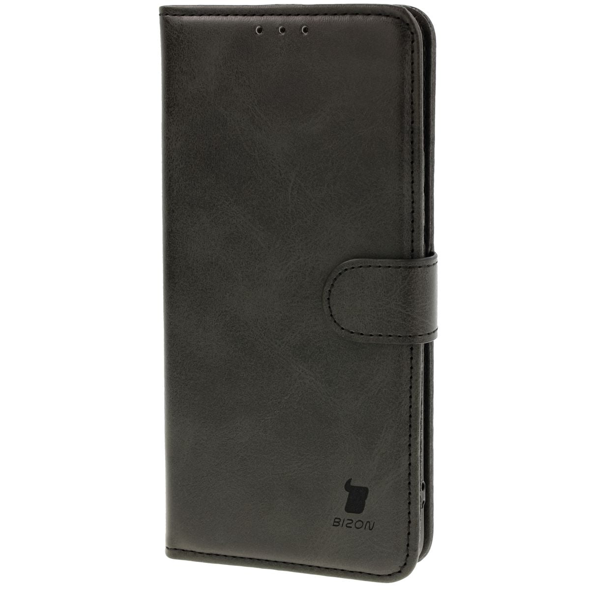 Handyhülle mit Klappe für Xiaomi Redmi Note 14 Pro 5G / Poco X7, Bizon Case Pocket, Schwarz