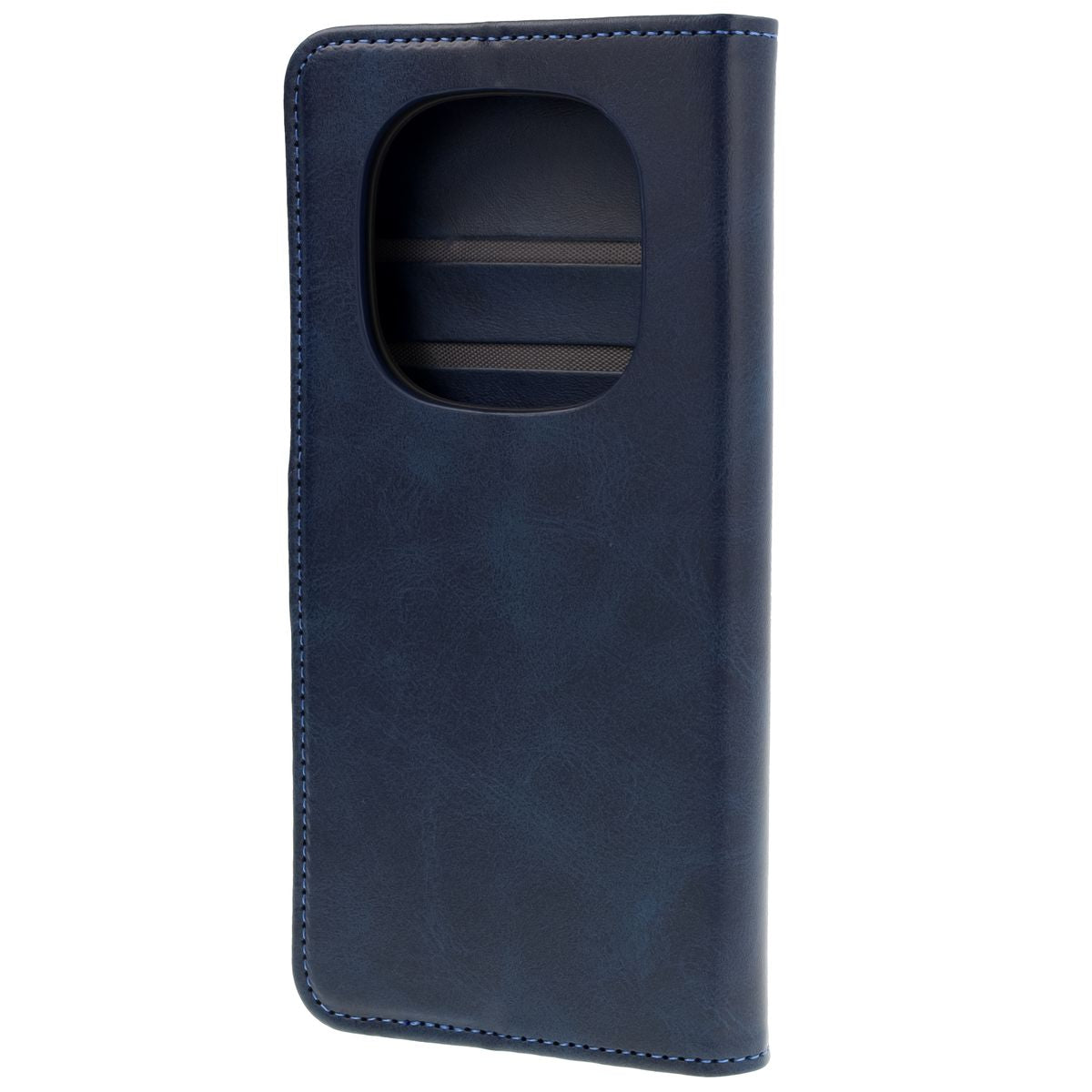 Handyhülle mit Klappe für Xiaomi Redmi Note 14 Pro 5G / Poco X7, Bizon Case Pocket, Dunkelblau
