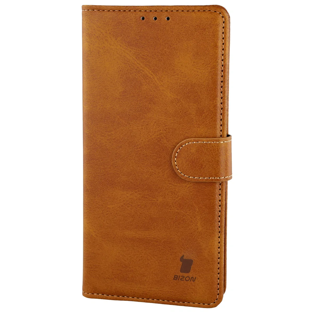 Handyhülle mit Klappe für Xiaomi Redmi Note 15 / POCO M8 5G, Bizon Case Pocket, Braun