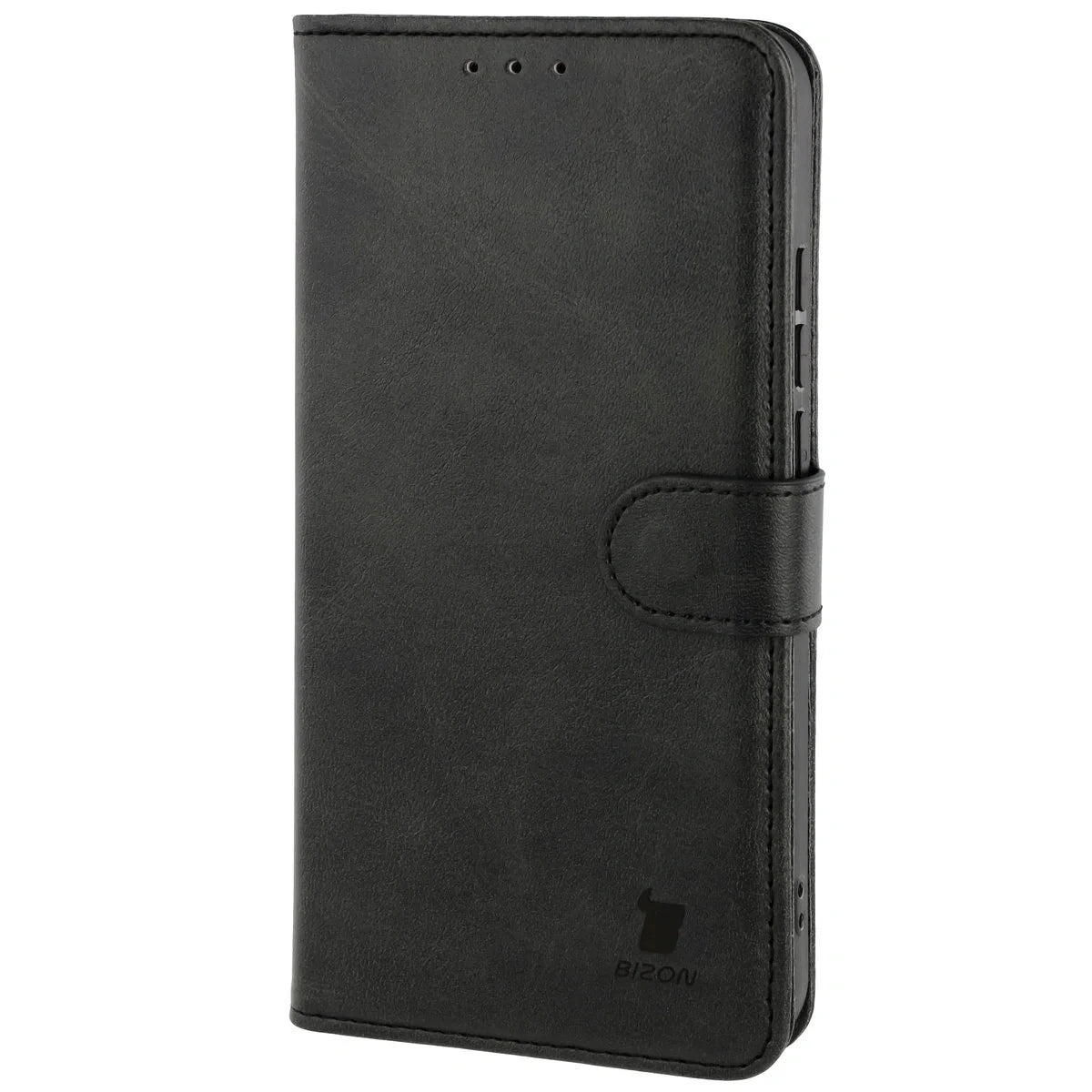 Handyhülle mit Klappe für Xiaomi Redmi Note 15 Pro 5G, Bizon Case Pocket, Schwarz