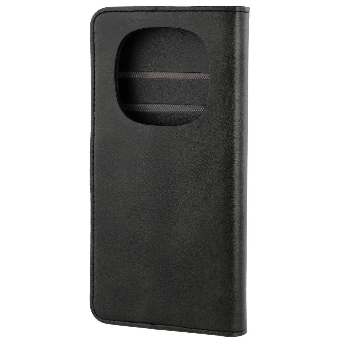 Handyhülle mit Klappe für Xiaomi Redmi Note 15 Pro 5G, Bizon Case Pocket, Schwarz