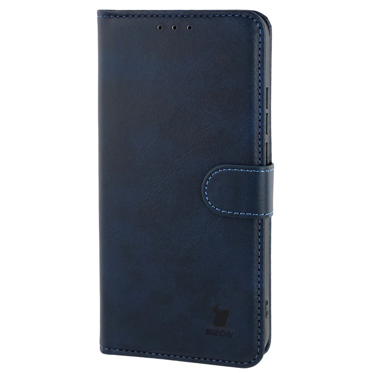 Handyhülle mit Klappe für Xiaomi Redmi Note 15 Pro 5G, Bizon Case Pocket, Dunkelblau