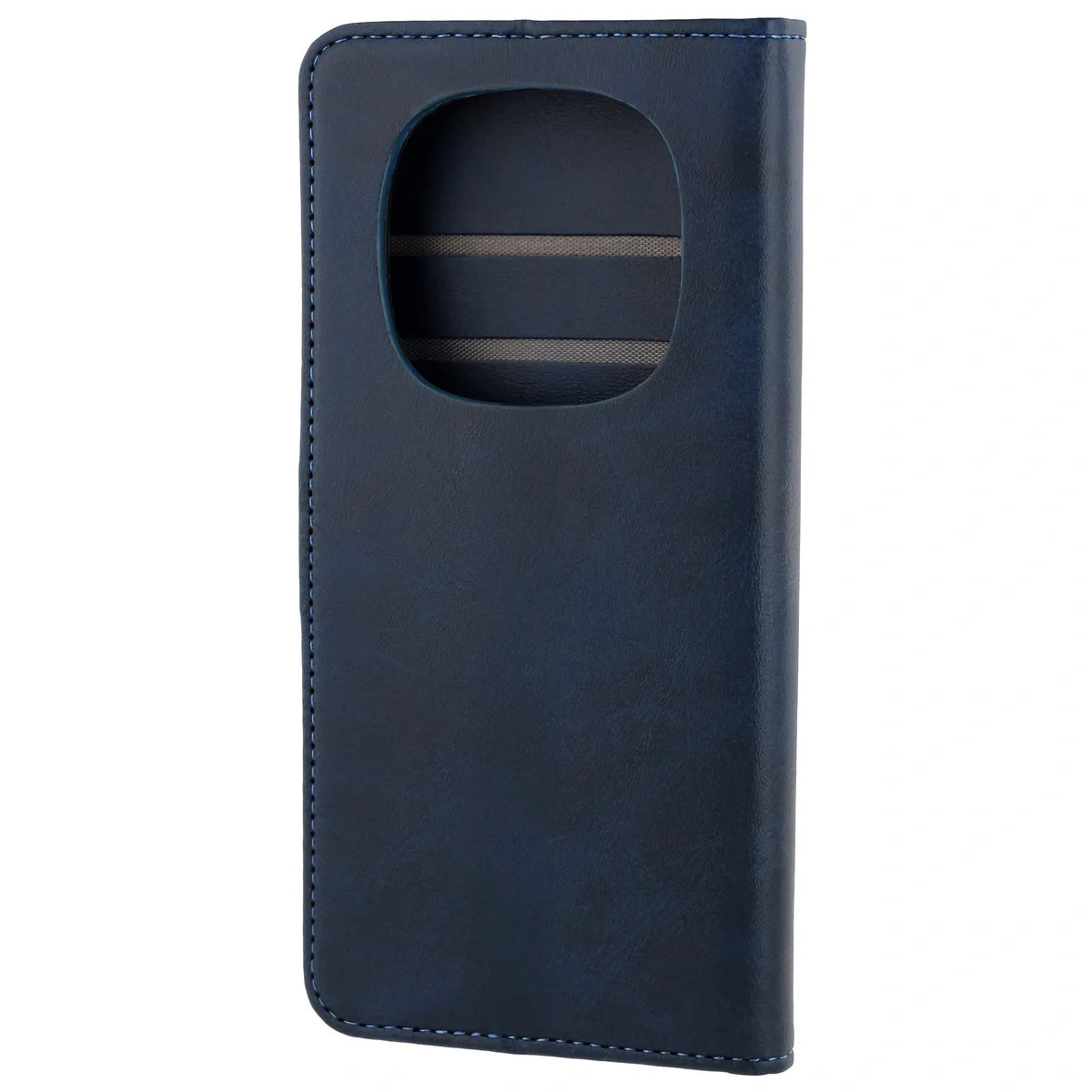 Handyhülle mit Klappe für Xiaomi Redmi Note 15 Pro 5G, Bizon Case Pocket, Dunkelblau