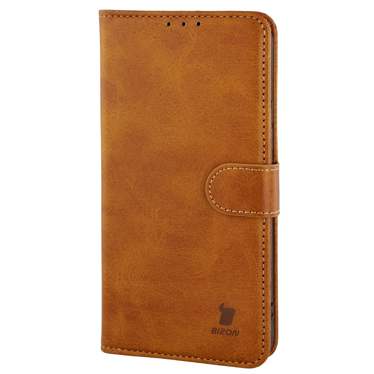 Handyhülle mit Klappe für Xiaomi Redmi Note 15 Pro Plus 5G / POCO M8 Pro 5G, Bizon Case Pocket, Braun