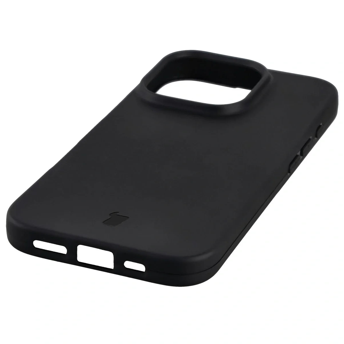 Recycelte Handyhülle Bizon ReLeaf für iPhone 16 Pro, Schwarz