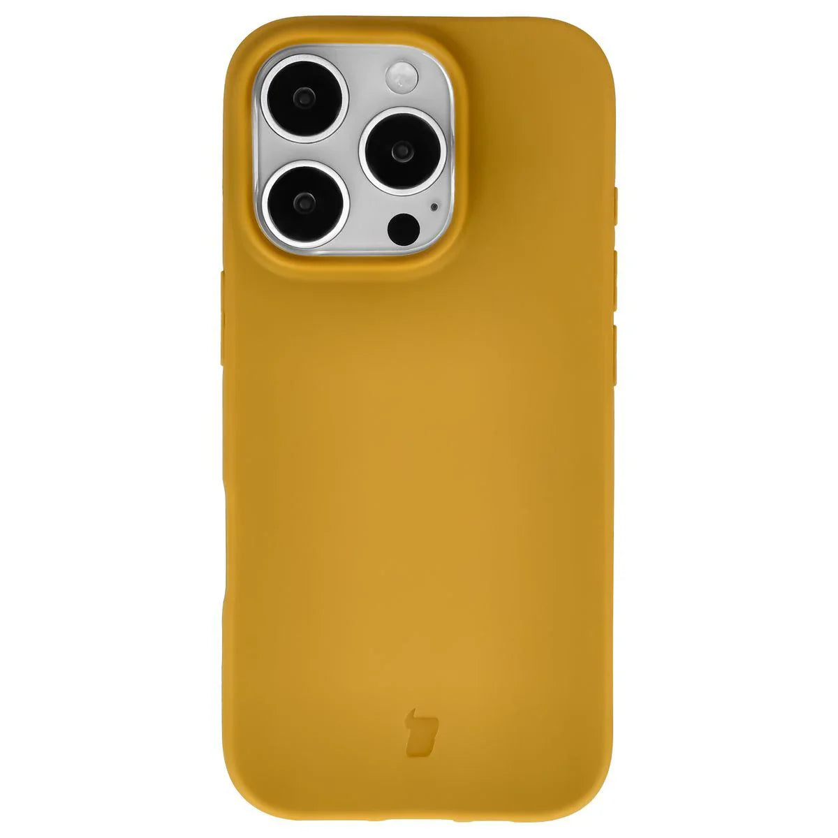 Recycelte Handyhülle Bizon ReLeaf für iPhone 16 Pro, Dunkelgelb