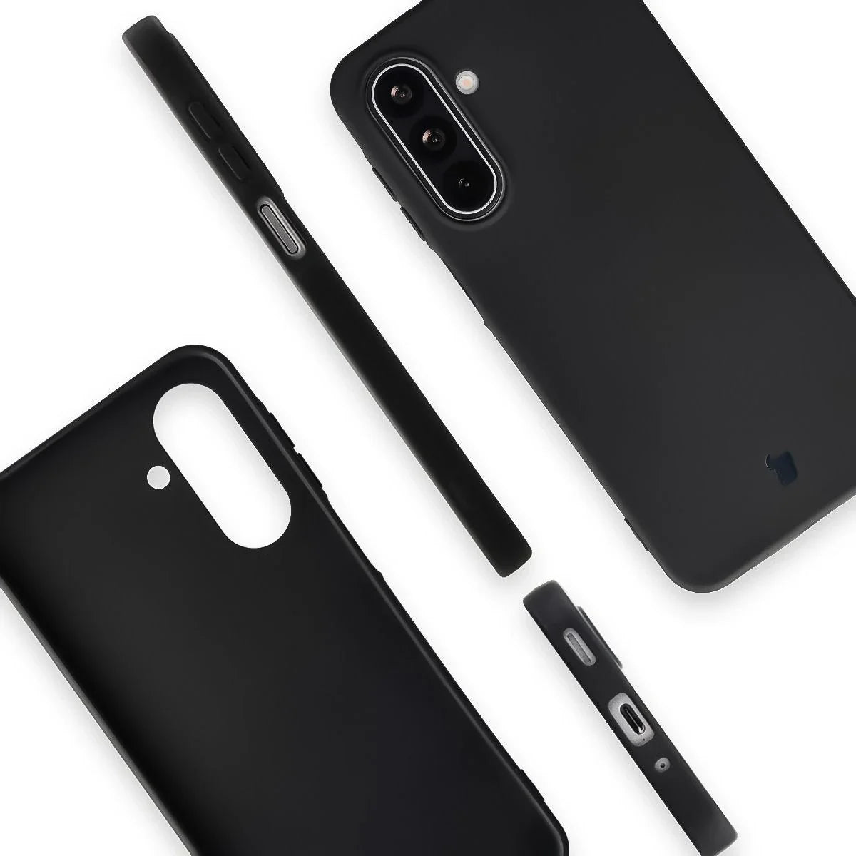Recycelte Handyhülle Bizon ReLeaf für Galaxy A17 5G, Schwarz