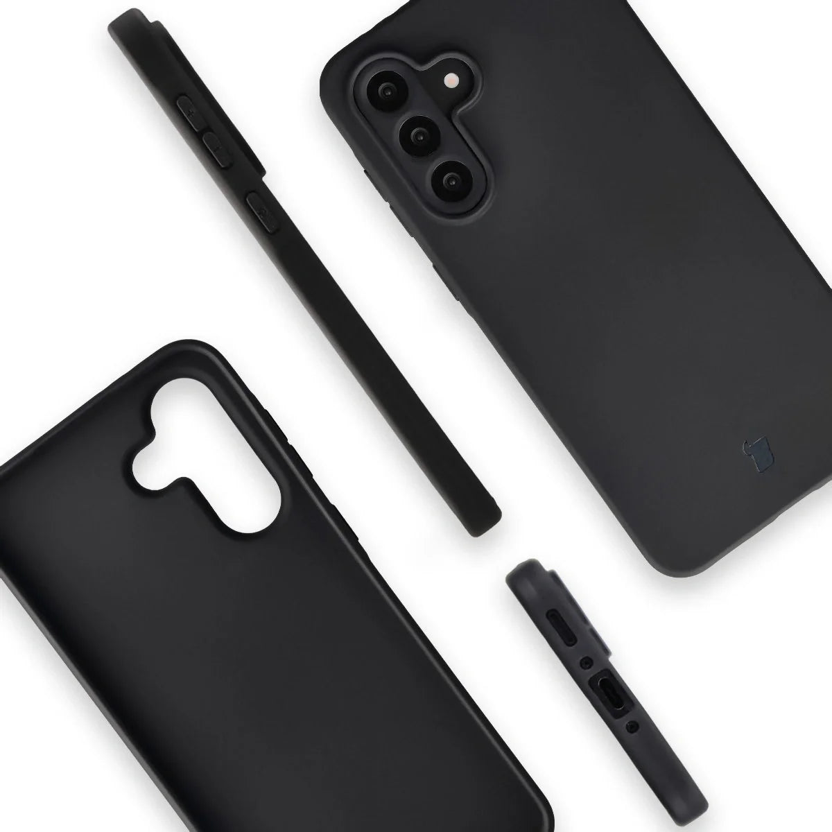 Recycelte Handyhülle Bizon ReLeaf für Galaxy A56 5G, Schwarz