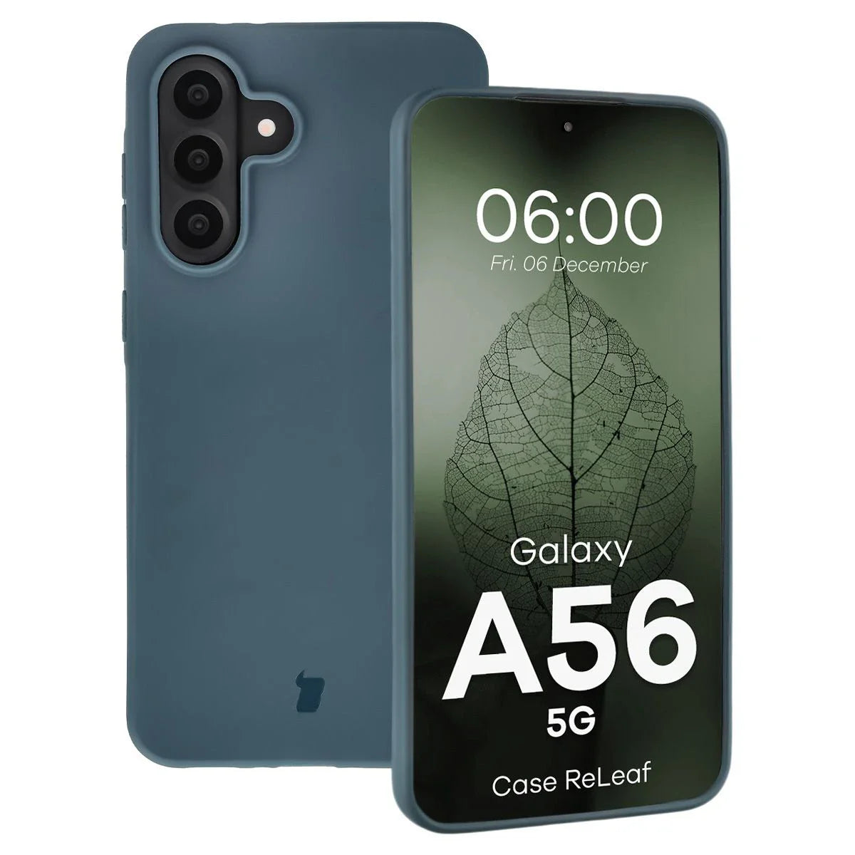 Recycelte Handyhülle Bizon ReLeaf für Galaxy A56 5G, Dunkelblau