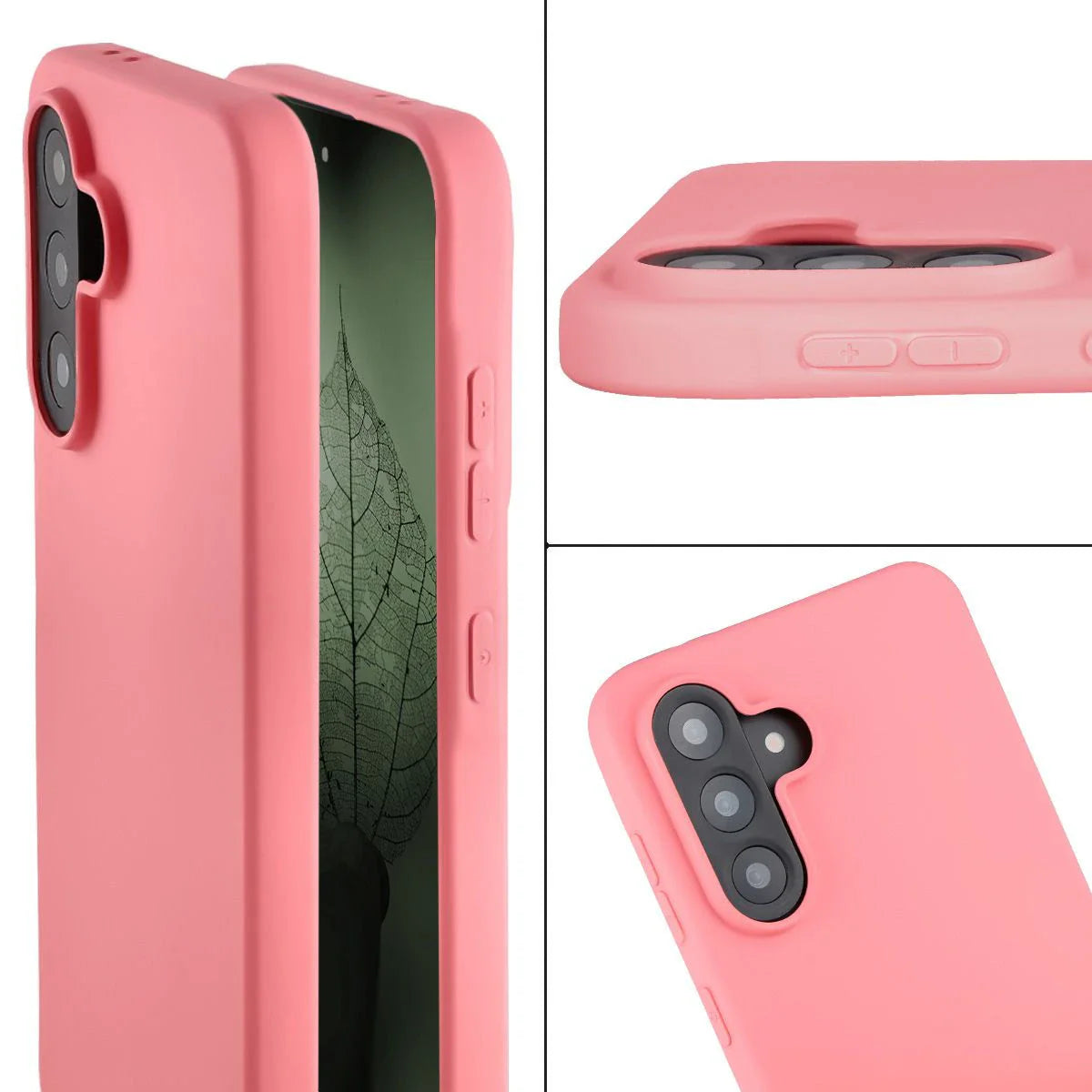 Recycelte Handyhülle Bizon ReLeaf für Galaxy A56 5G, Rosa