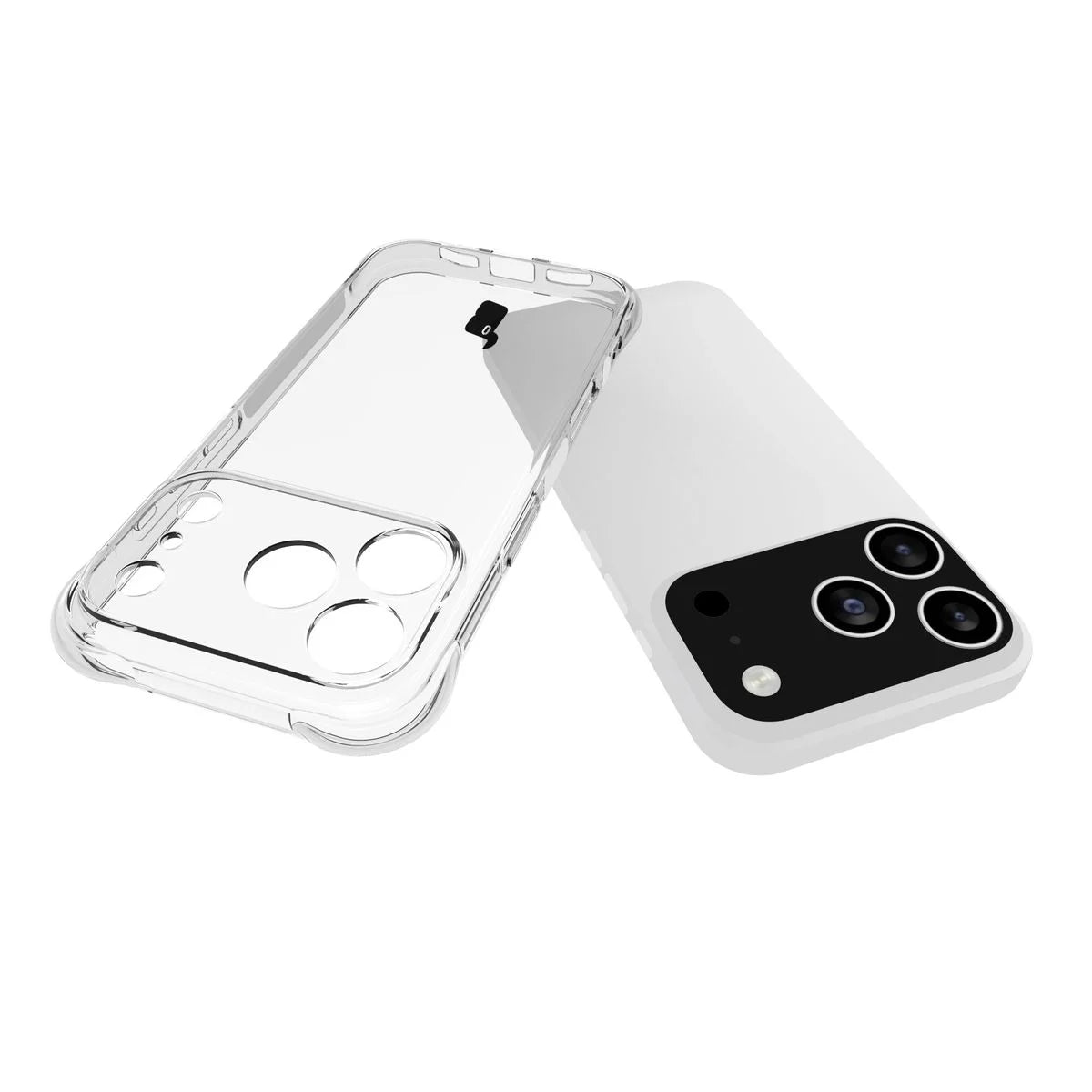 Flexible Handyhülle für iPhone 18 Pro / 17 Pro, Bizon Case Salpa, Transparent (4/7)