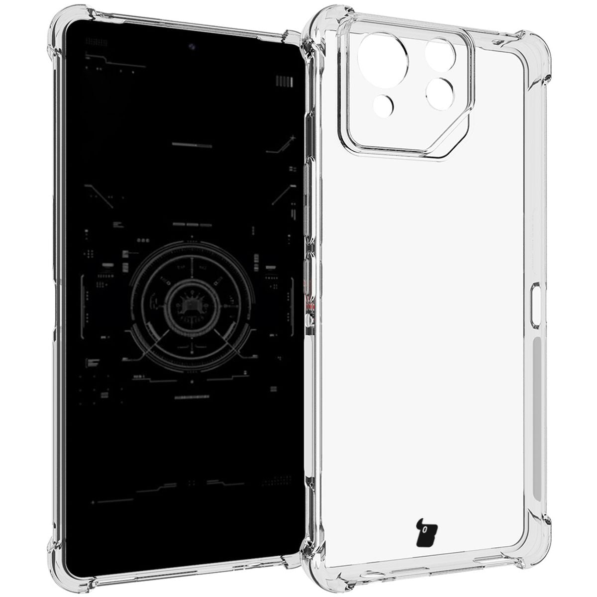 Flexible Schutzhülle für Asus ROG Phone 8 Pro, Bizon Case Salpa, Transparent
