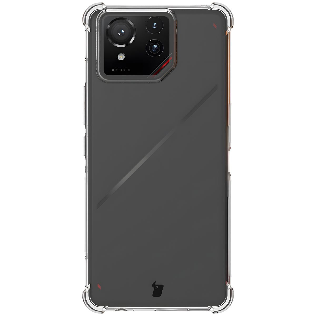 Flexible Handyhülle für Asus ROG Phone 9 / 9 Pro, Bizon Case Salpa, Transparent