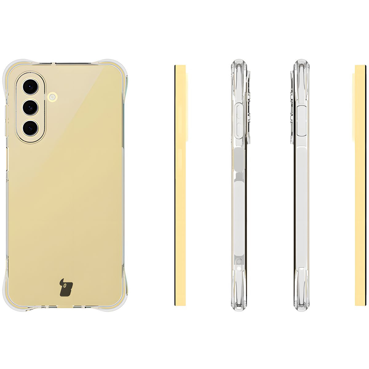 Flexible Handyhülle für Galaxy A26 5G, Bizon Case Salpa, Transparent