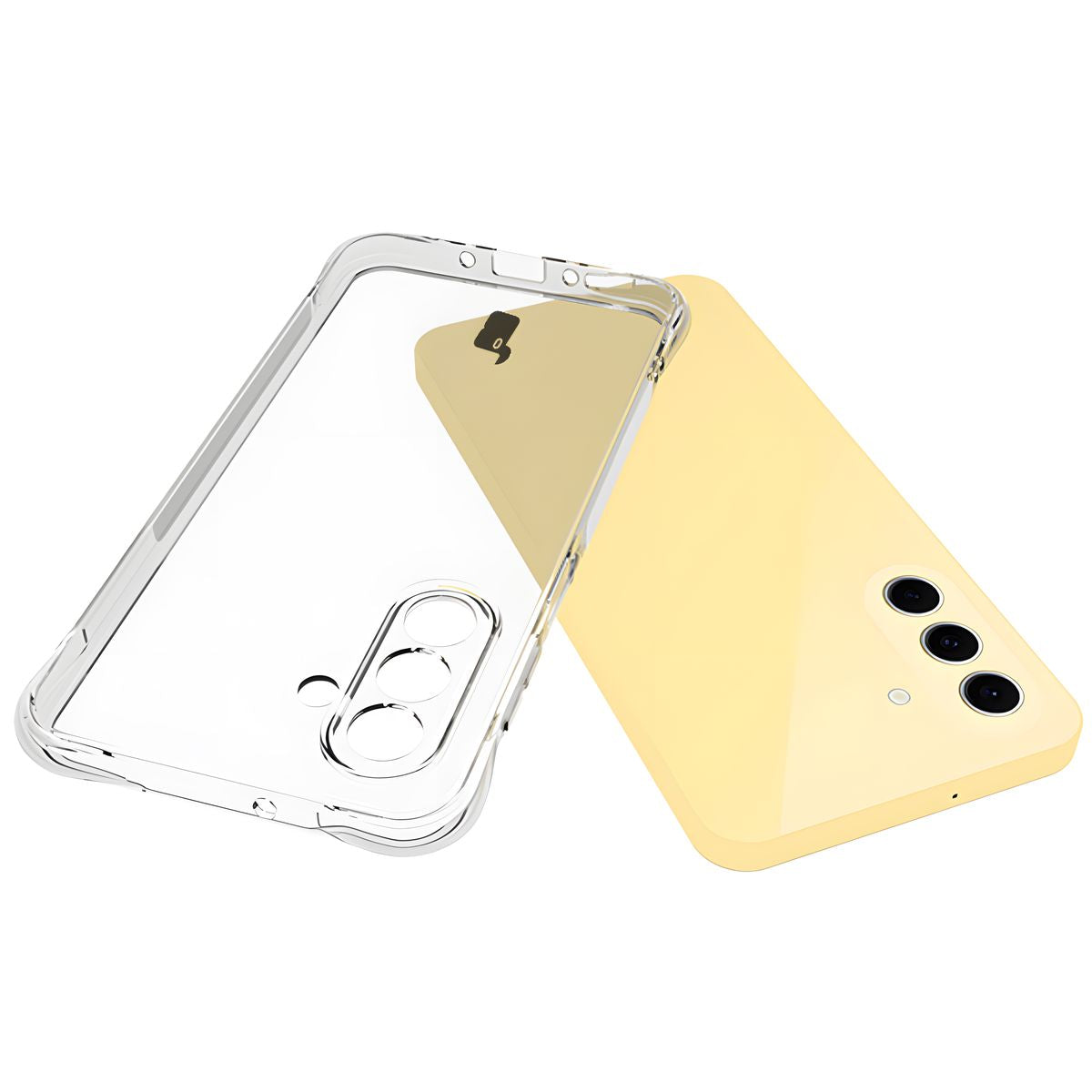 Flexible Handyhülle für Galaxy A26 5G, Bizon Case Salpa, Transparent