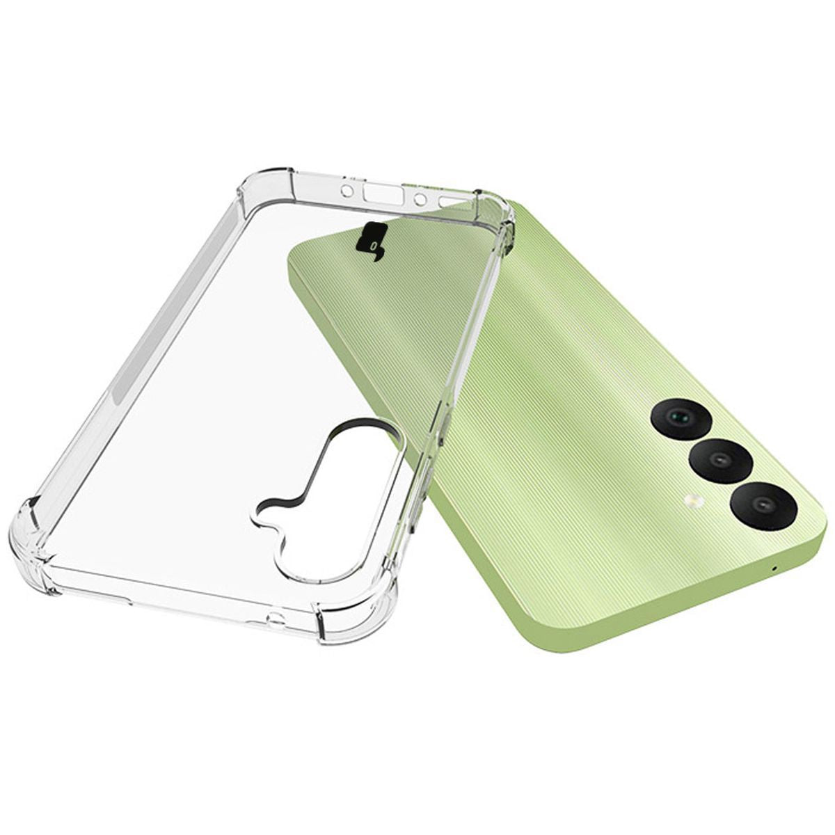 Flexible Schutzhülle für Galaxy A35 5G, Bizon Case Salpa, Transparent