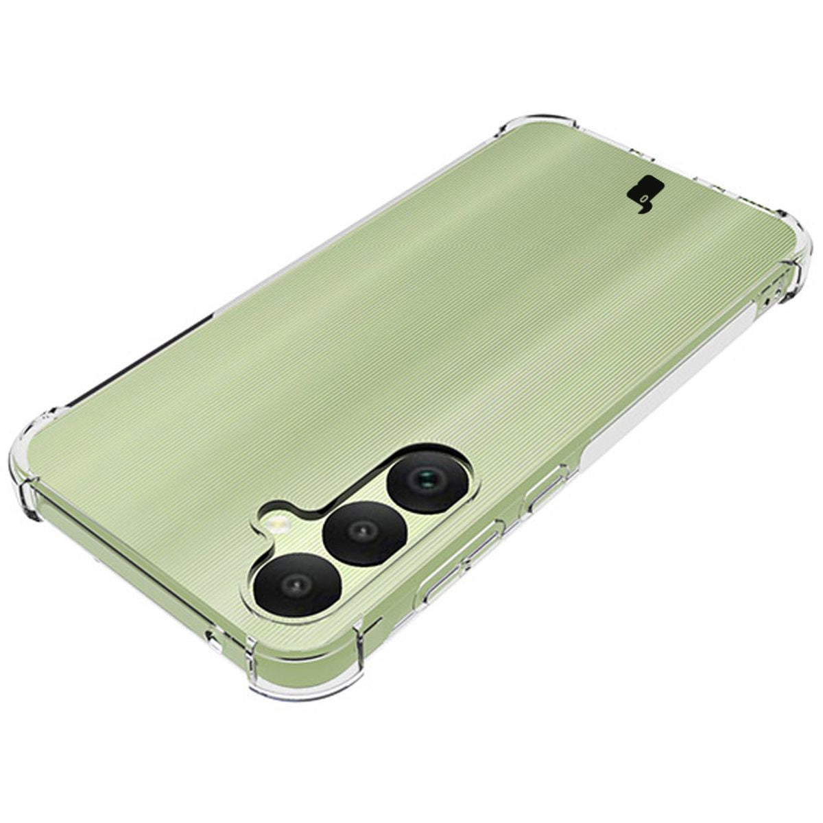 Flexible Schutzhülle für Galaxy A35 5G, Bizon Case Salpa, Transparent