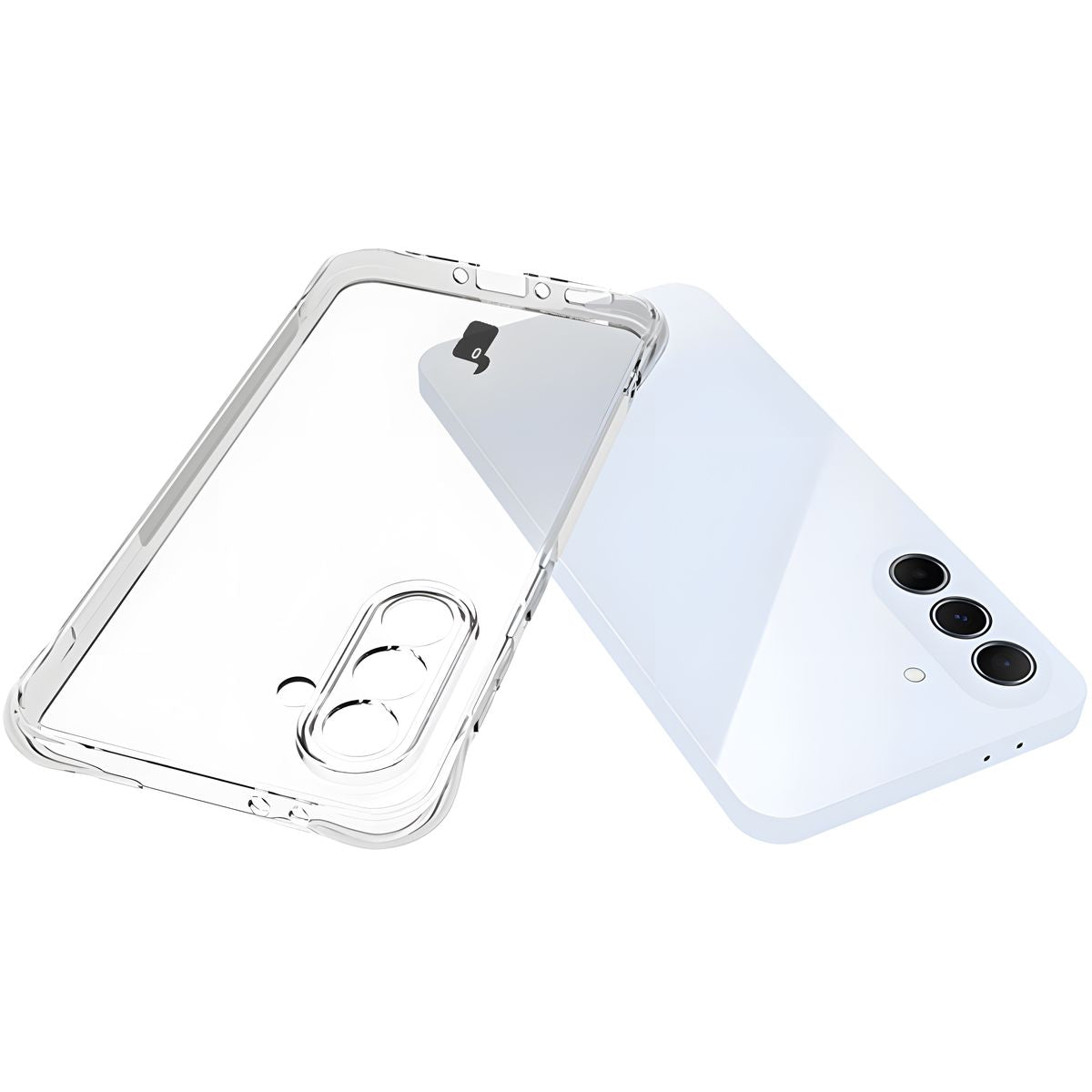 Flexible Handyhülle für Galaxy A56 5G, Bizon Case Salpa, Transparent