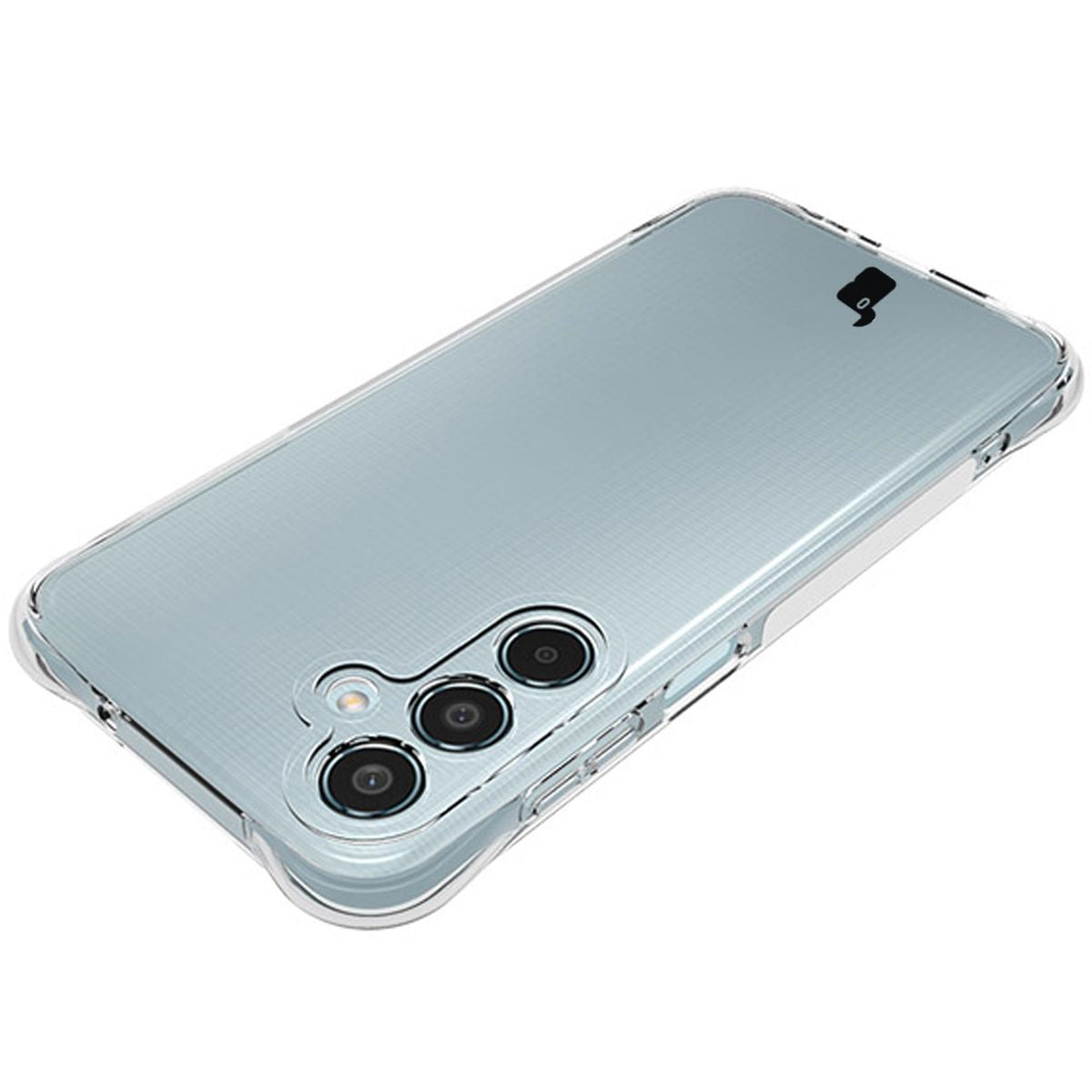 Flexible Handyhülle für Galaxy M35 5G, Bizon Case Salpa, Transparent