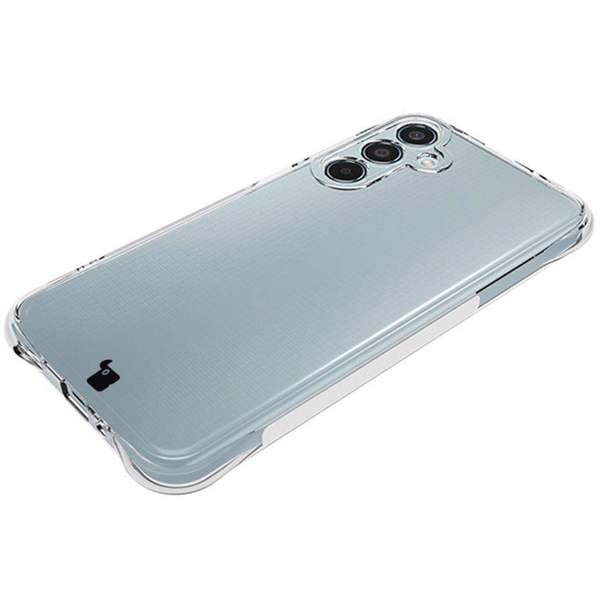 Flexible Handyhülle für Galaxy M35 5G, Bizon Case Salpa, Transparent
