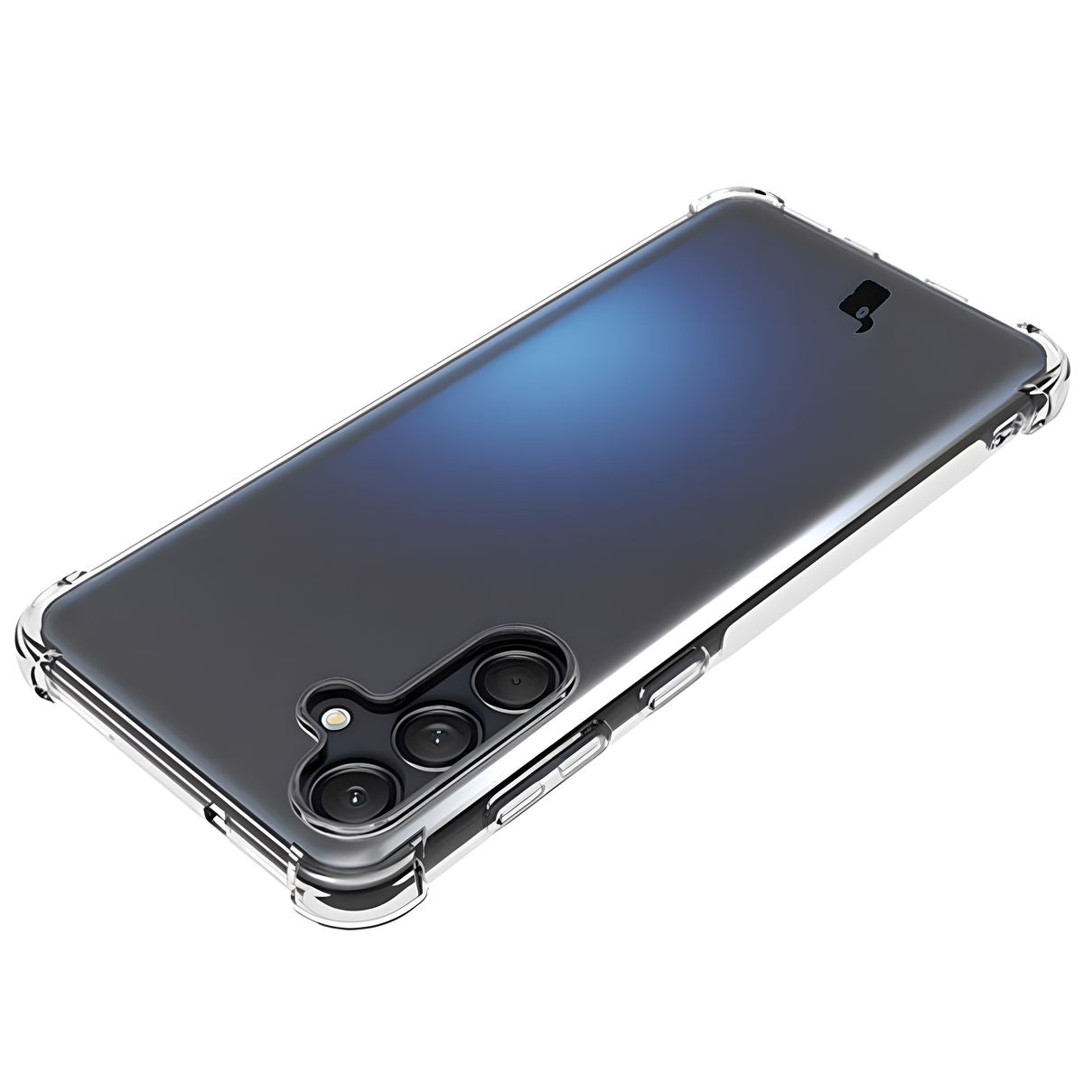 Flexible Schutzhülle für Galaxy M55 5G, Bizon Case Salpa, Transparent