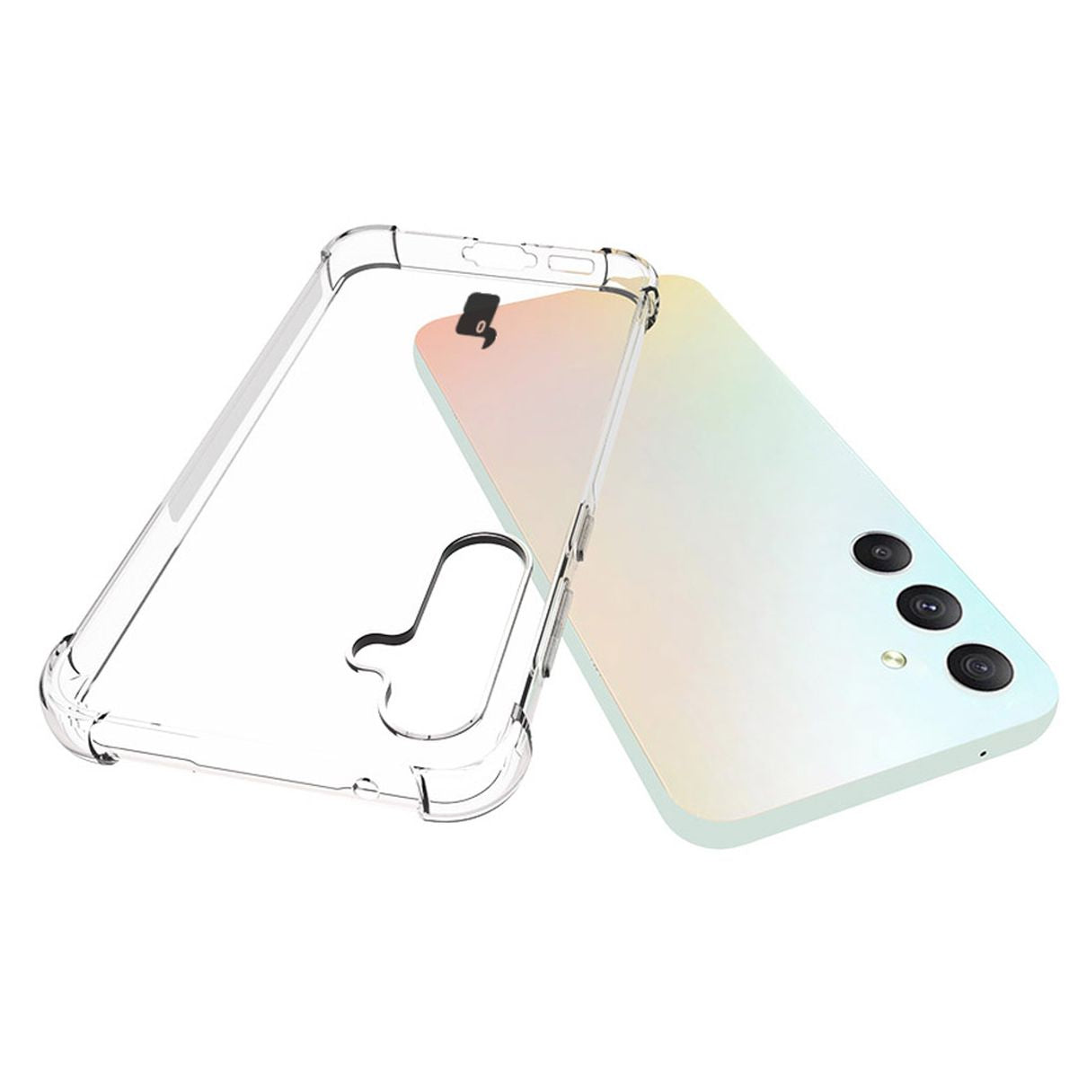 Flexible Schutzhülle für Galaxy S23 FE, Bizon Case Salpa, Transparent