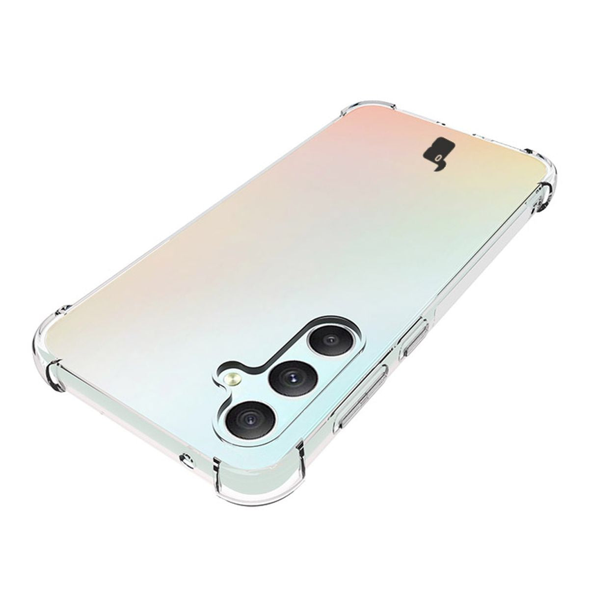 Flexible Schutzhülle für Galaxy S23 FE, Bizon Case Salpa, Transparent