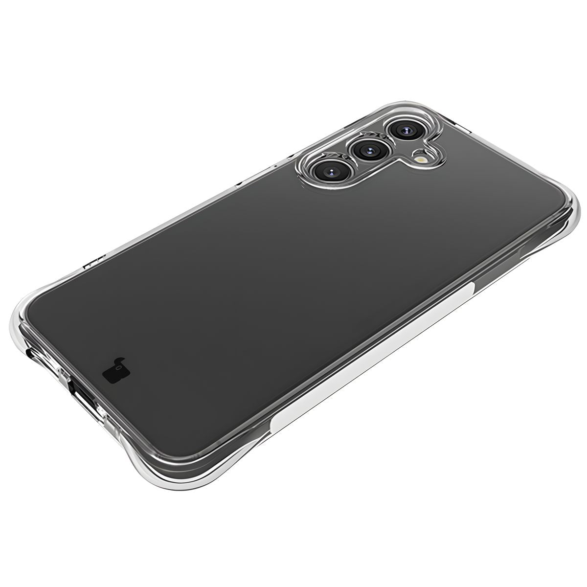 Flexible Handyhülle für Galaxy S25, Bizon Case Salpa, Transparent
