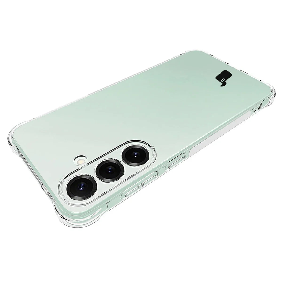 Flexible Handyhülle für Galaxy S25 FE, Bizon Case Salpa, Transparent