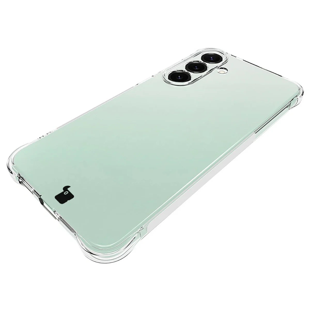 Flexible Handyhülle für Galaxy S25 FE, Bizon Case Salpa, Transparent
